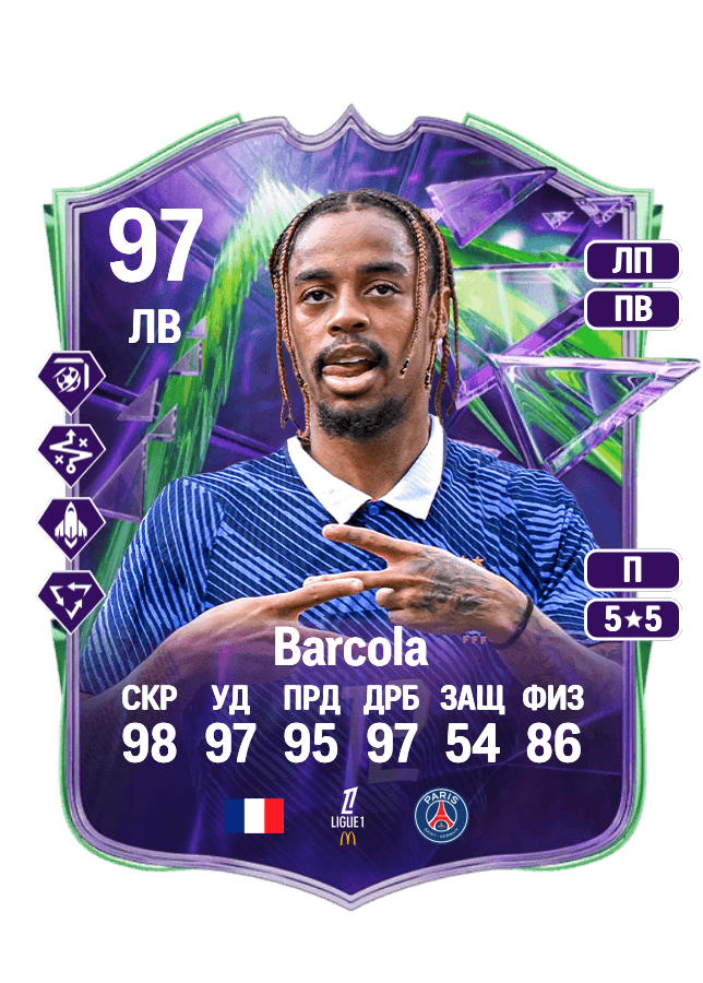 Bradley Barcola card