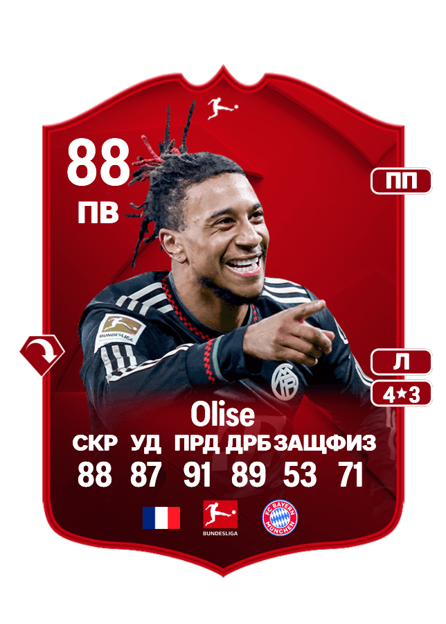 Michael Olise card