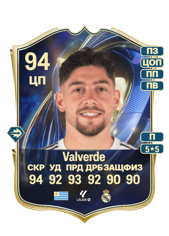 Federico Valverde card