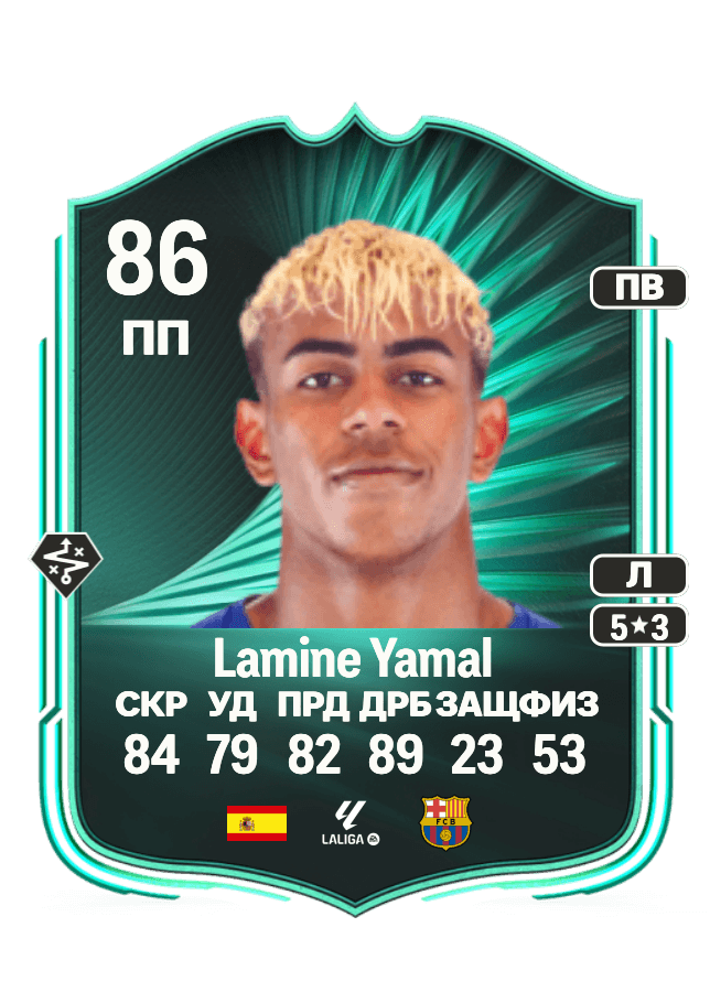Lamine Yamal card