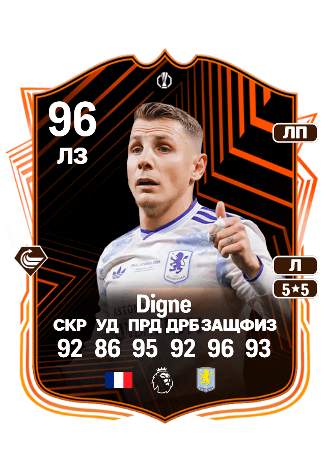 Lucas Digne card