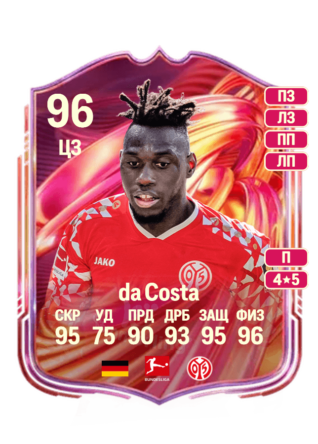 Danny da Costa card