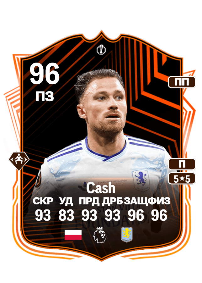 Matty Cash card