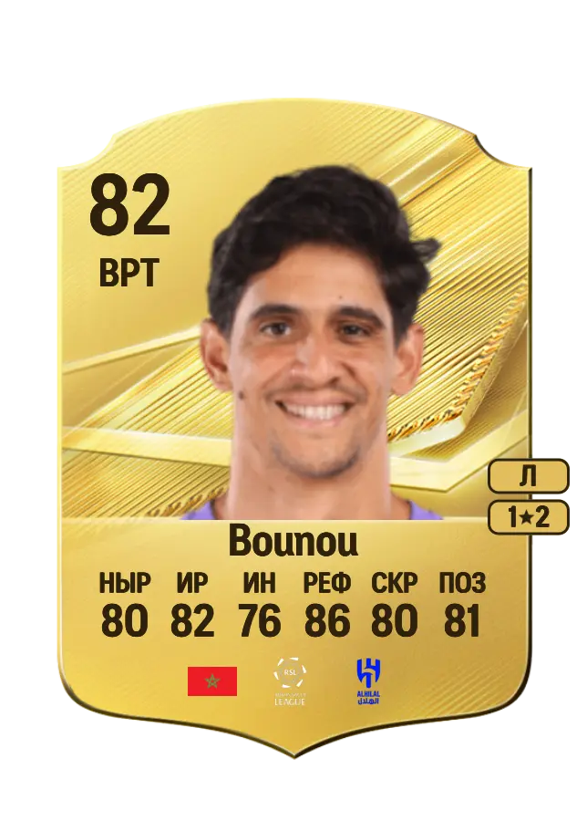Yassine Bounou card