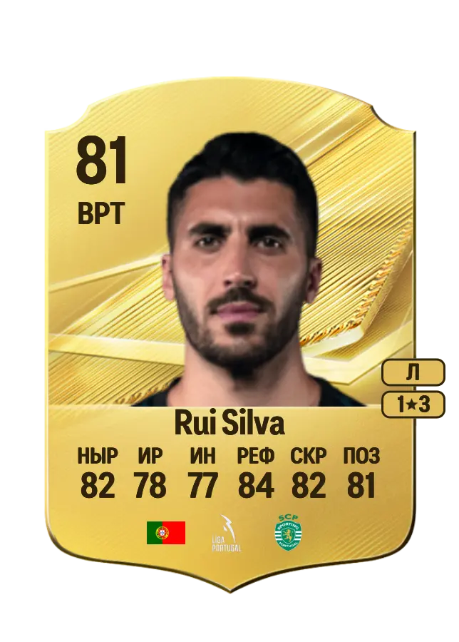 Rui Silva card