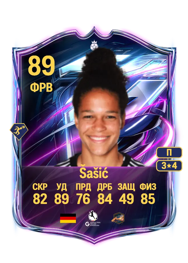 Celia Šašić card