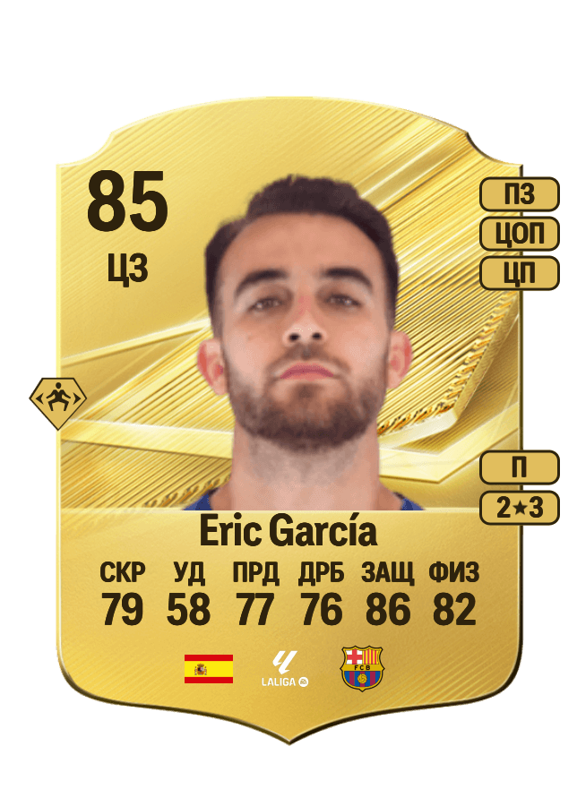 Eric García card
