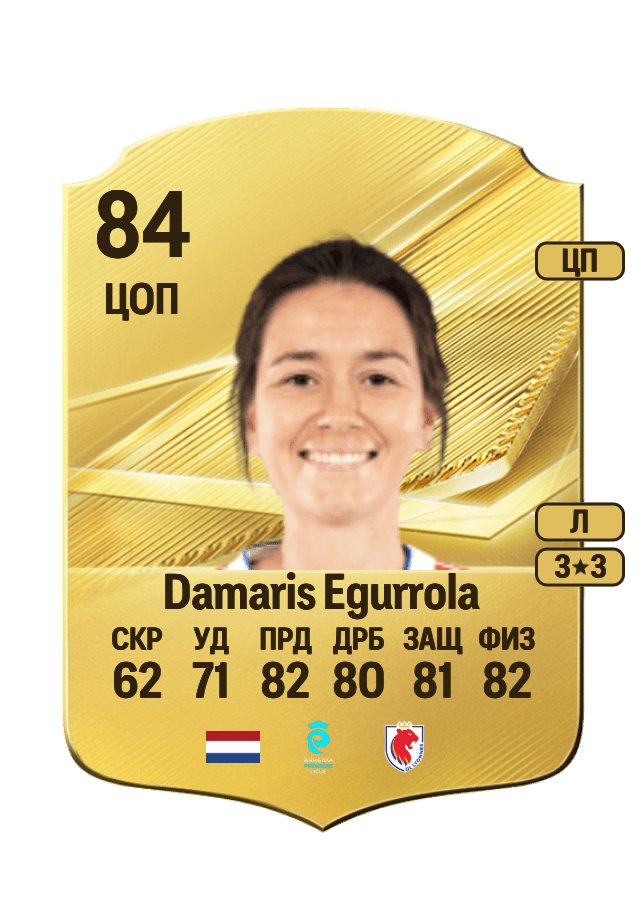 Damaris Egurrola card