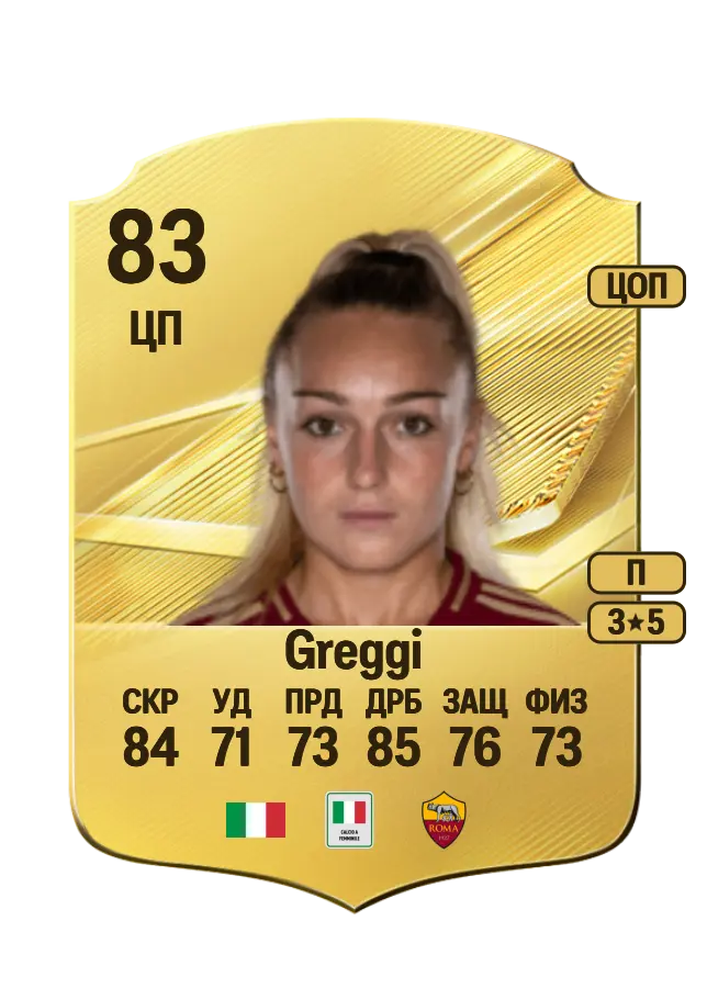 Giada Greggi card