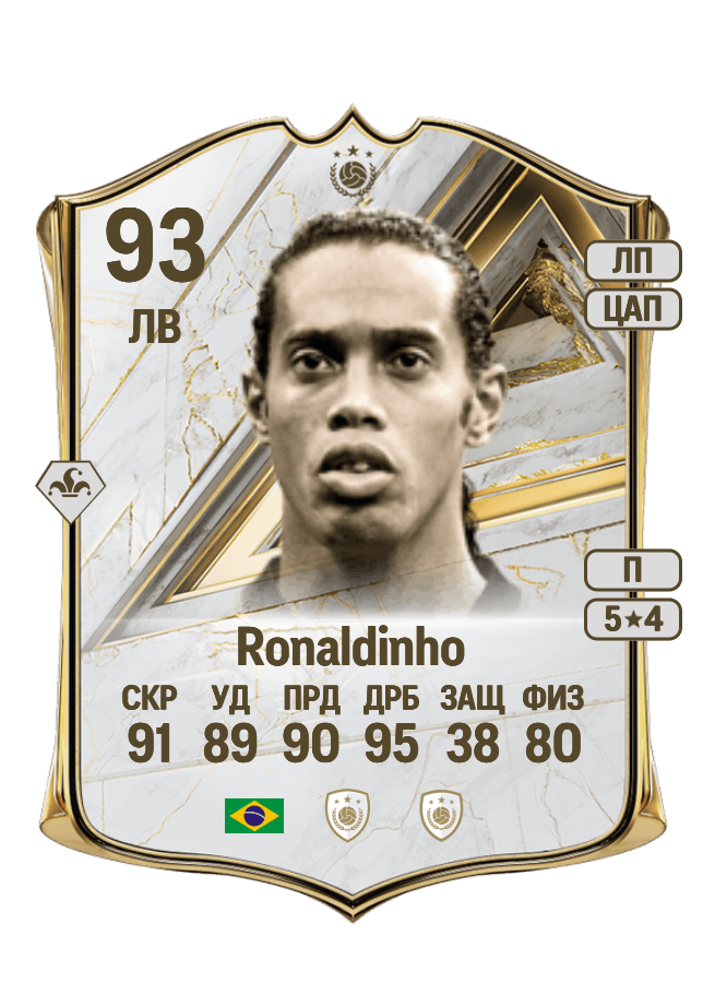 Ronaldinho card