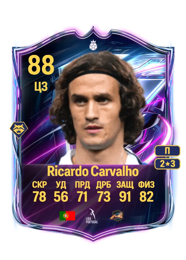 Ricardo Carvalho card
