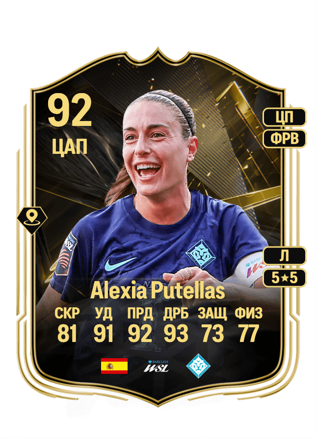 Alexia Putellas card