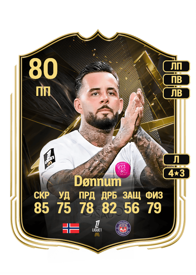 Aron Dønnum card