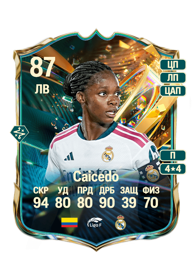 Linda Caicedo card