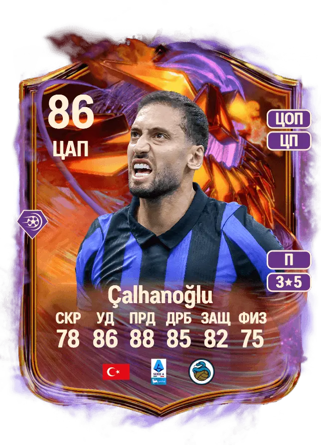 Hakan Çalhanoğlu card
