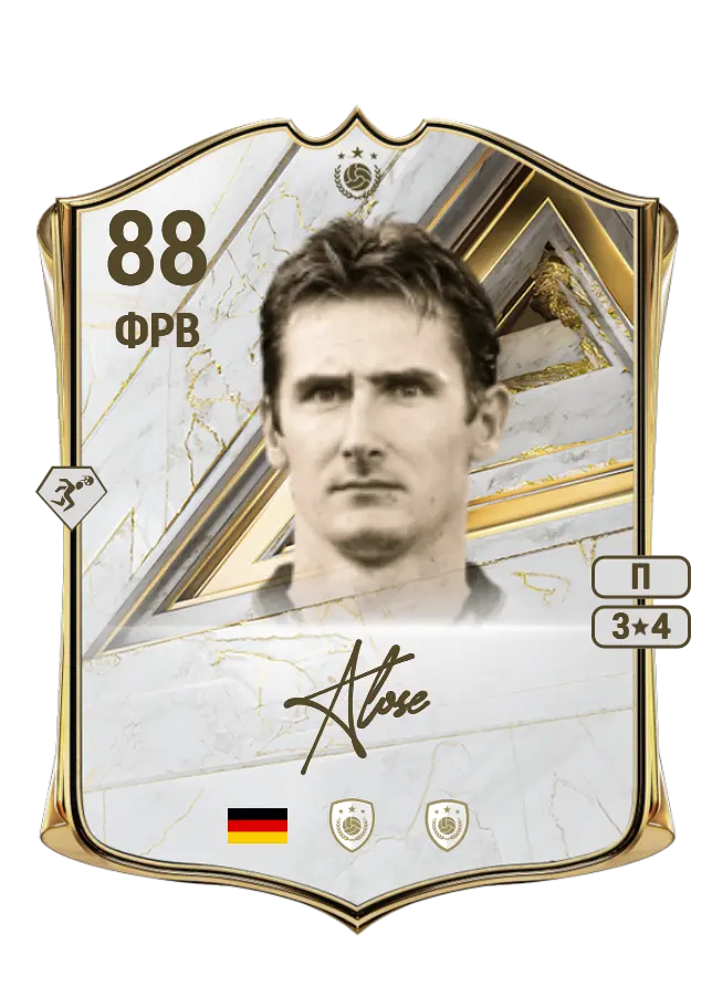 Miroslav Klose card