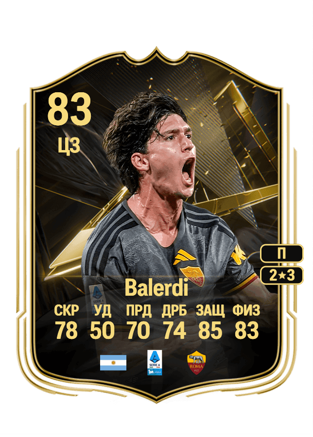 Leonardo Balerdi card