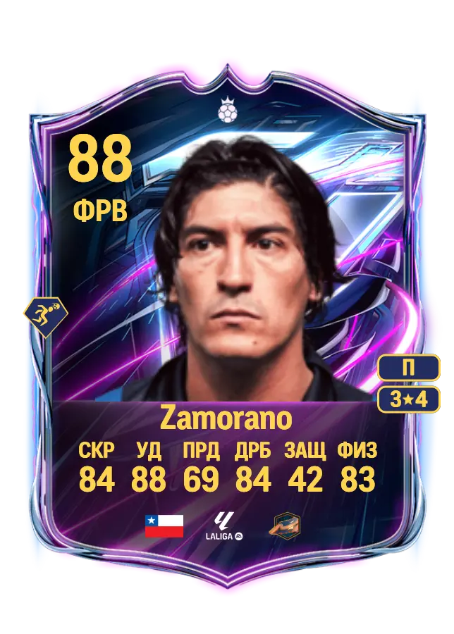 Iván Zamorano card