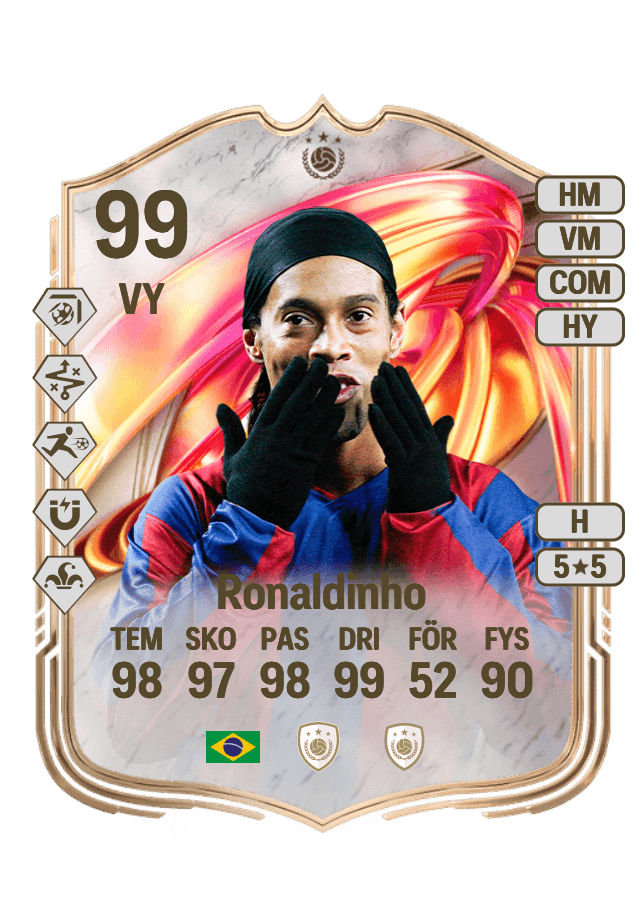 Ronaldinho card
