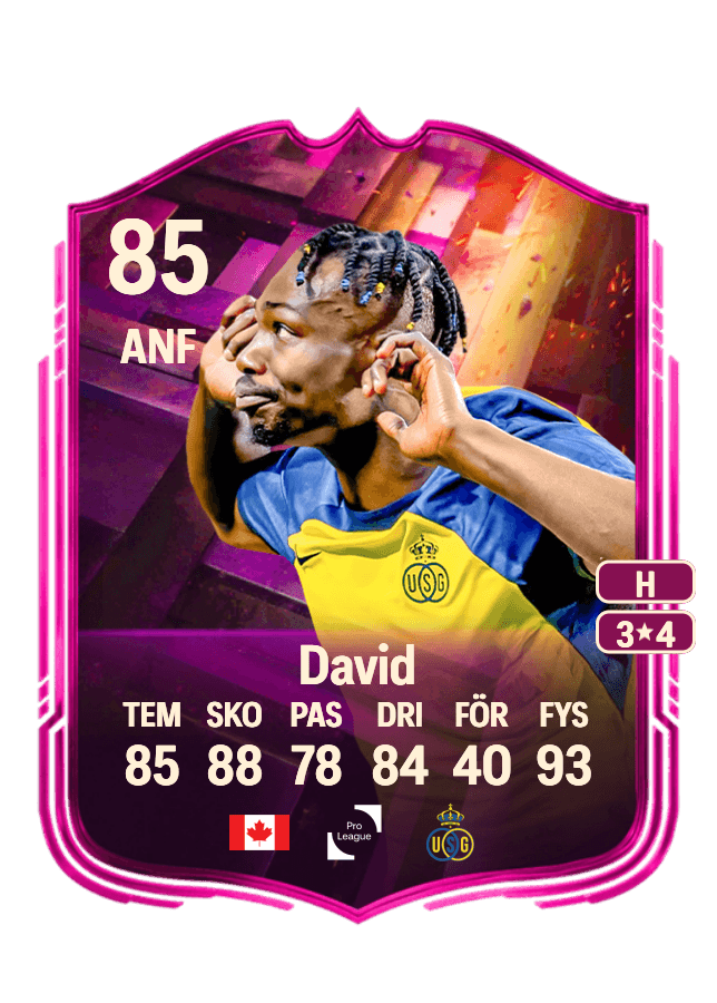 Promise David card