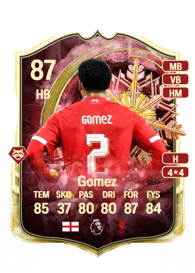 Joe Gomez card