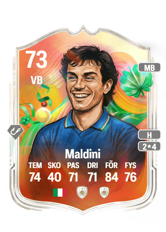 Paolo Maldini card
