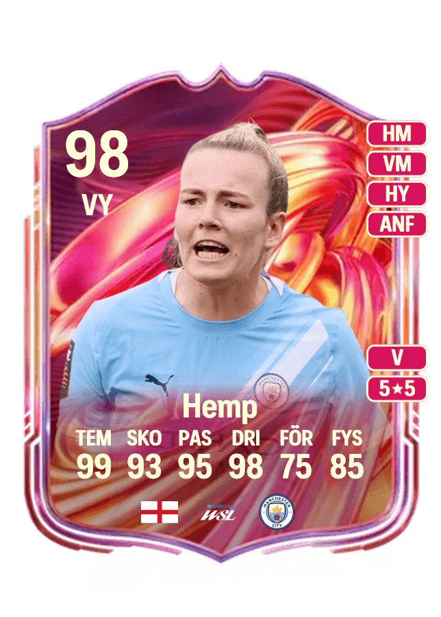 Lauren Hemp card