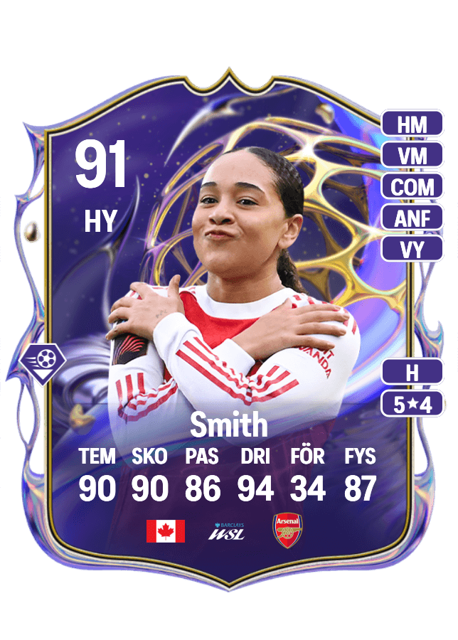 Olivia Smith card