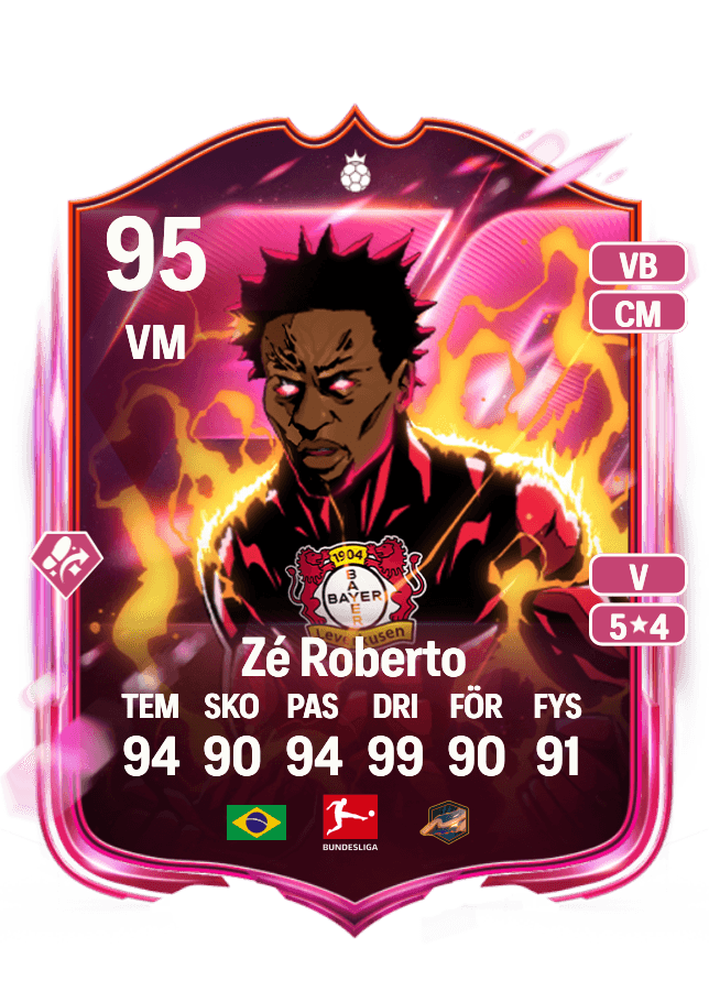 Zé Roberto card