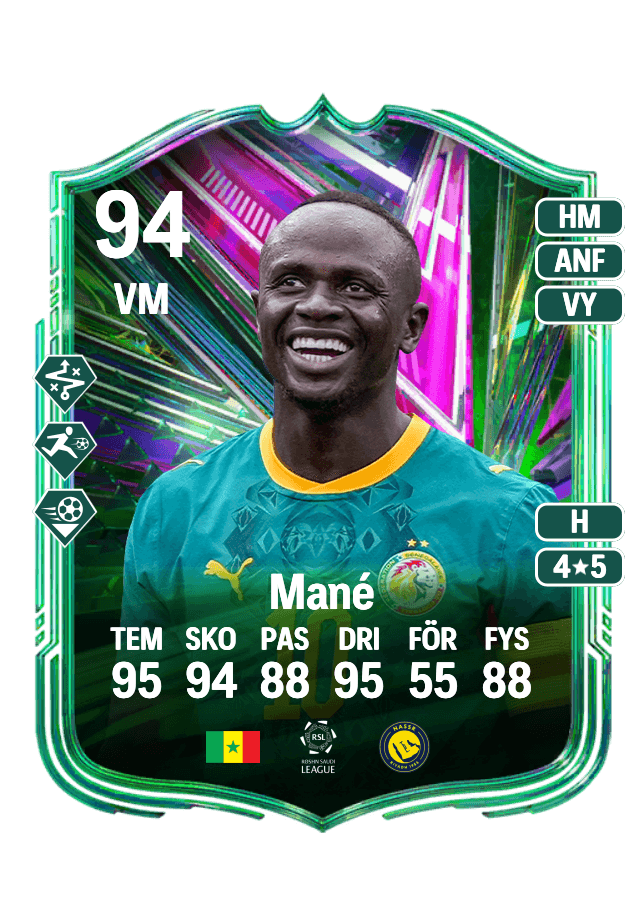 Sadio Mané card