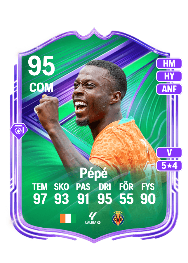 Nicolas Pépé card