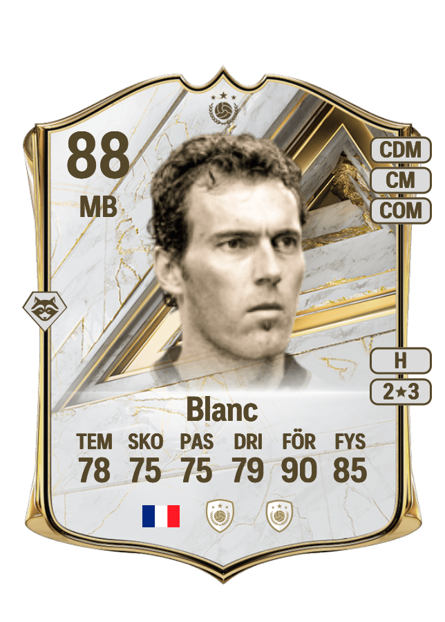 Laurent Blanc card