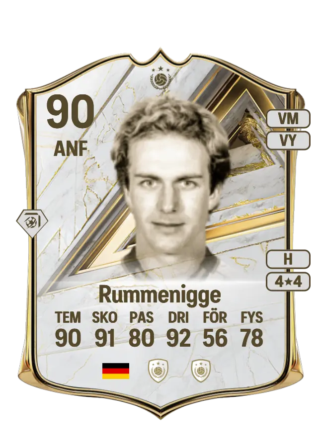 Karl-Heinz Rummenigge card