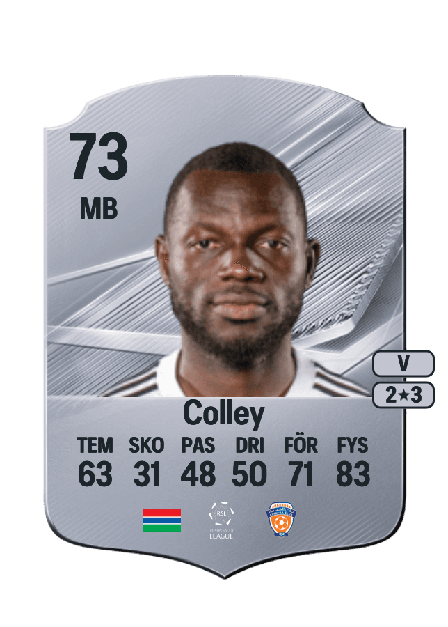 Omar Colley card