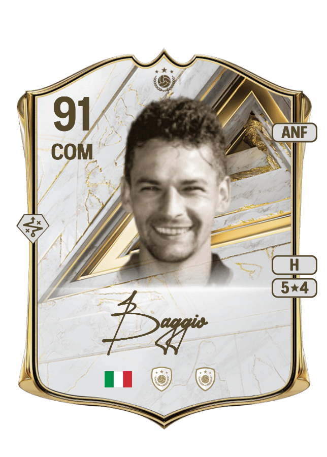 Roberto Baggio card