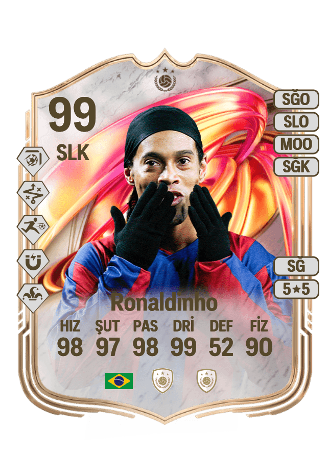 Ronaldinho card