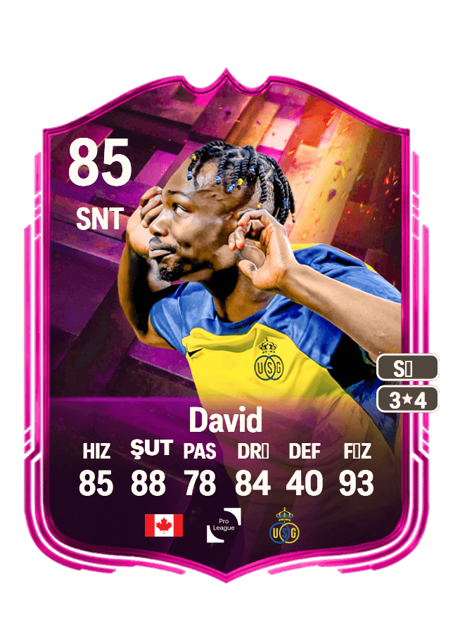 Promise David card