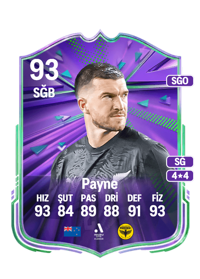 Tim Payne card
