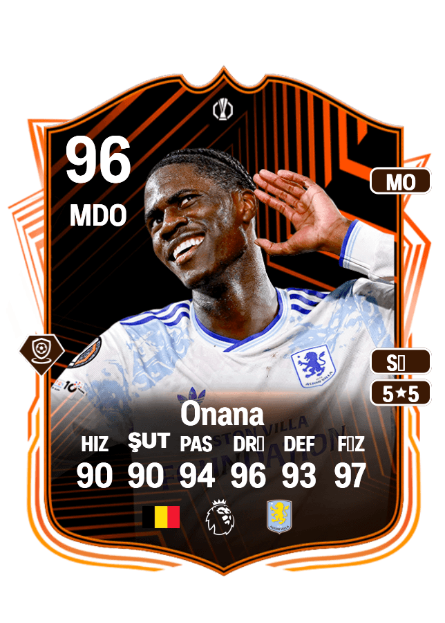 Amadou Onana card