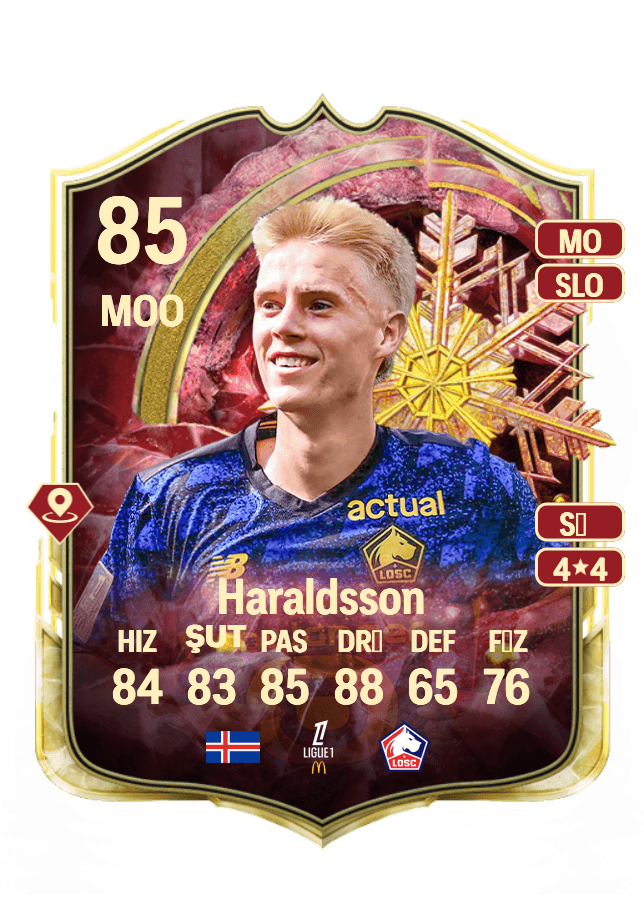Hákon Arnar Haraldsson card