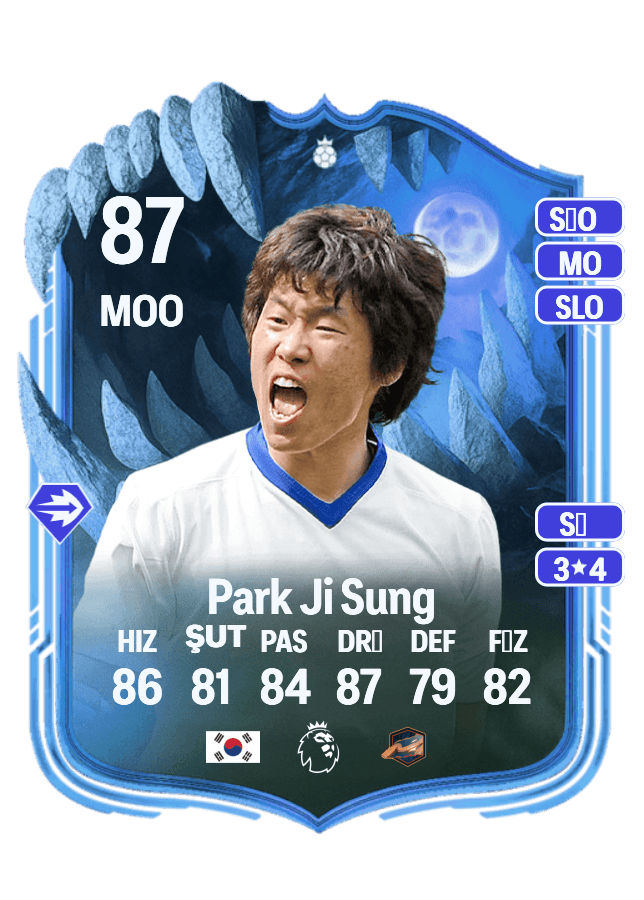Park Ji Sung card
