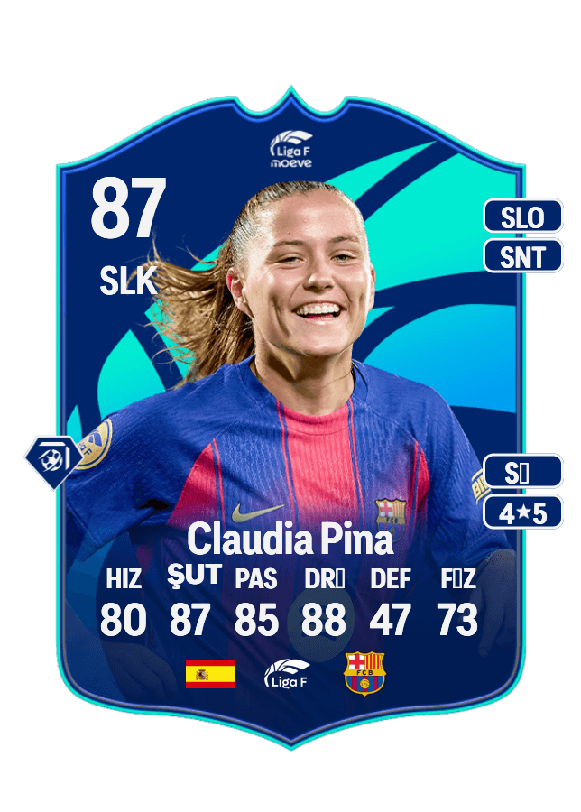 Claudia Pina card
