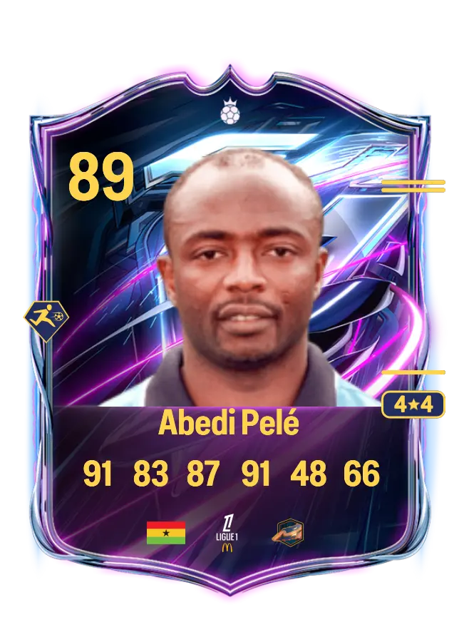 Abedi Pelé card