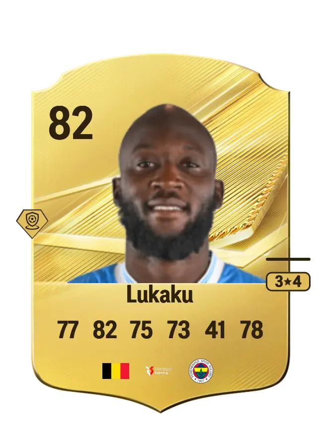Romelu Lukaku card