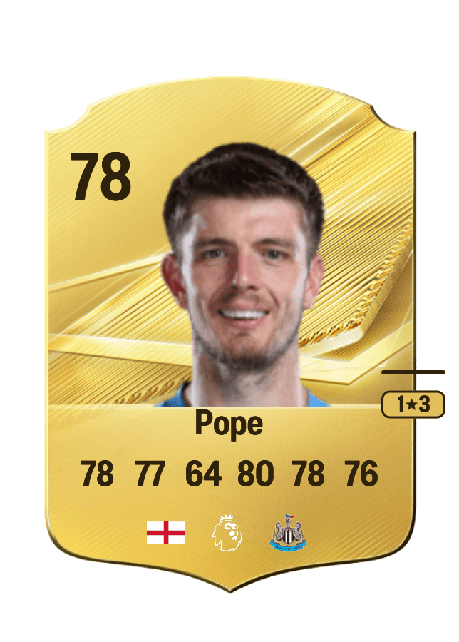 Nick Pope card