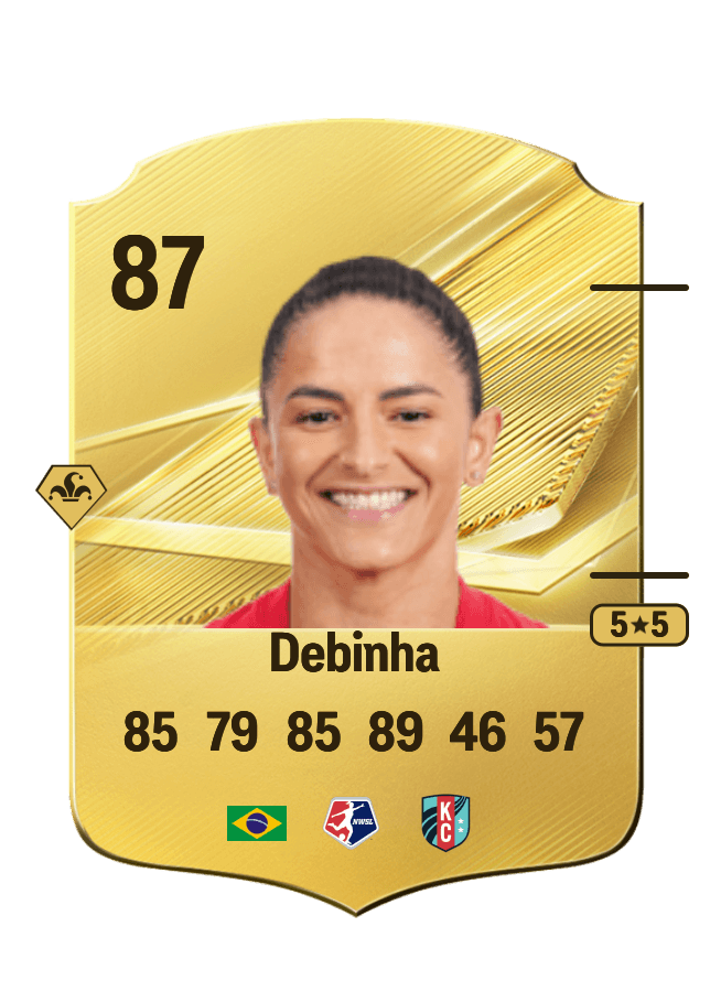 Debinha card