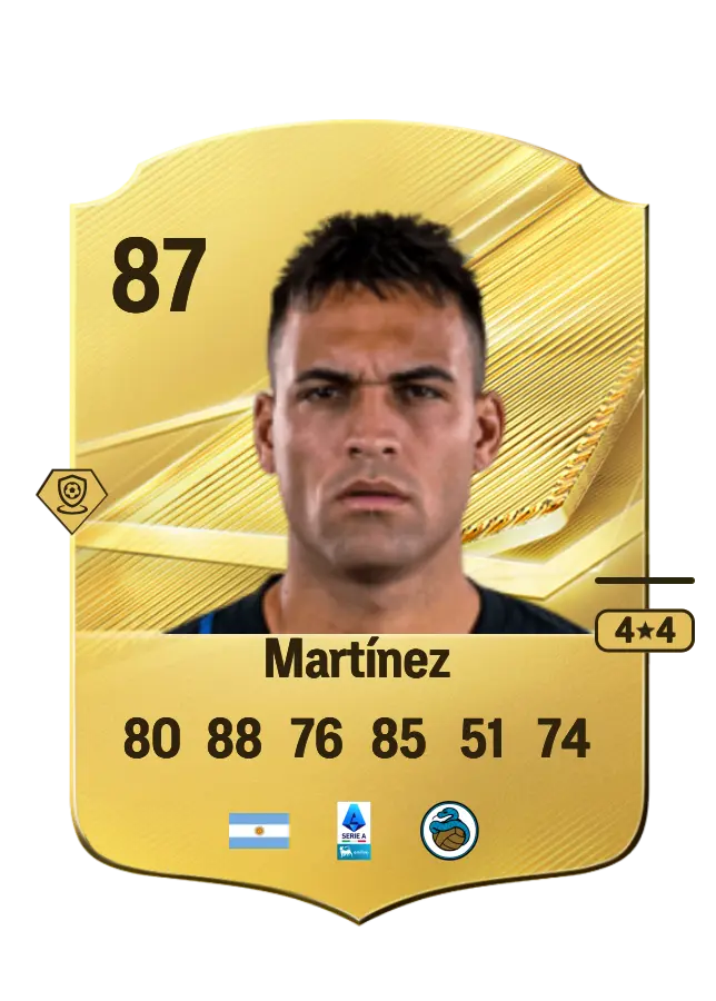 Lautaro Martínez card