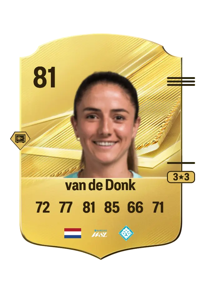 Daniëlle van de Donk card