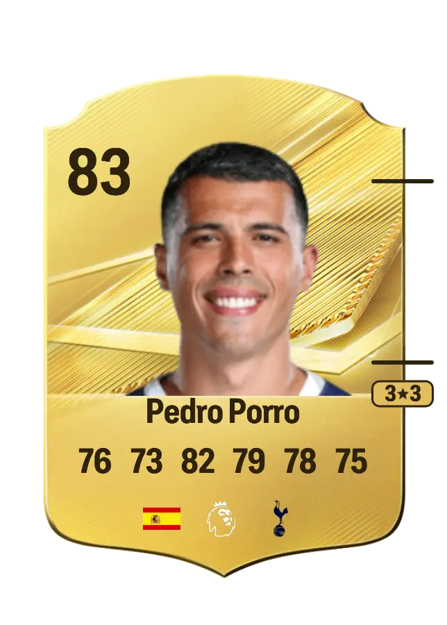 Pedro Porro card