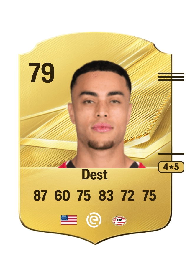 Sergiño Dest card